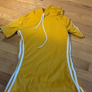 Mustard yellow dress